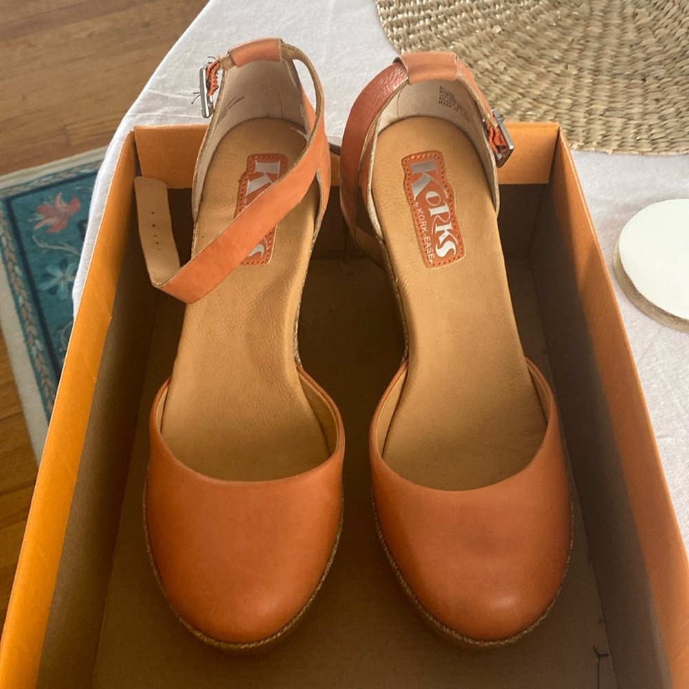 KORKS 5” wedges / orange